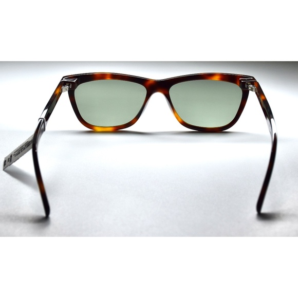 SAINT LAURENT SL515 003 WOMEN HAVANA GREEN CAT EYE SUNGLASSES. 58mm - Picture 9 of 16